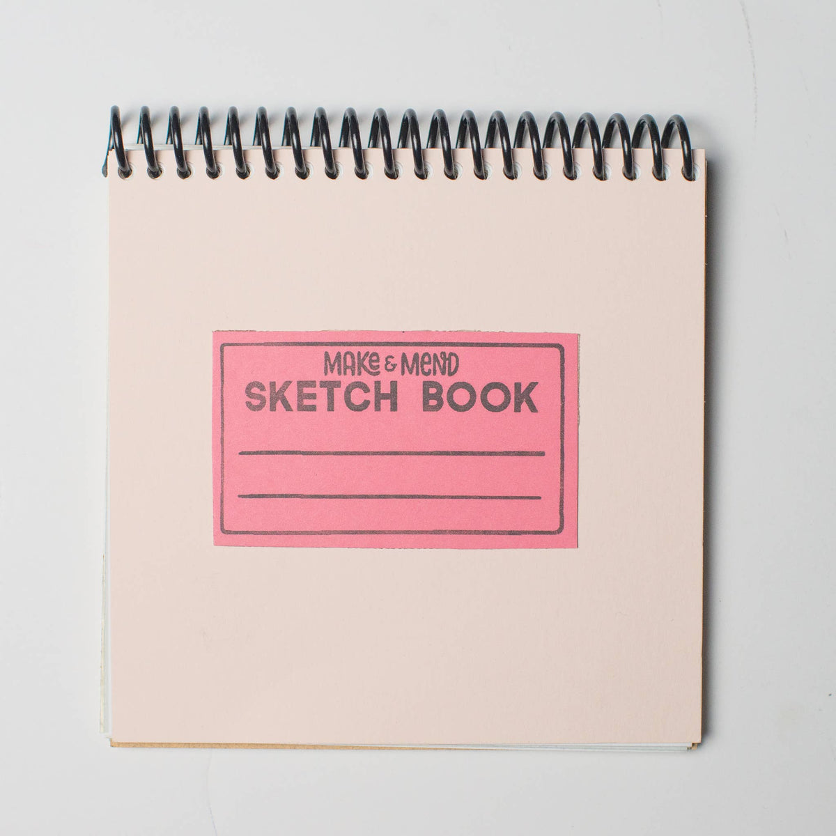 Make & Mend Sketch Book: Rainbow / 5" x 5"