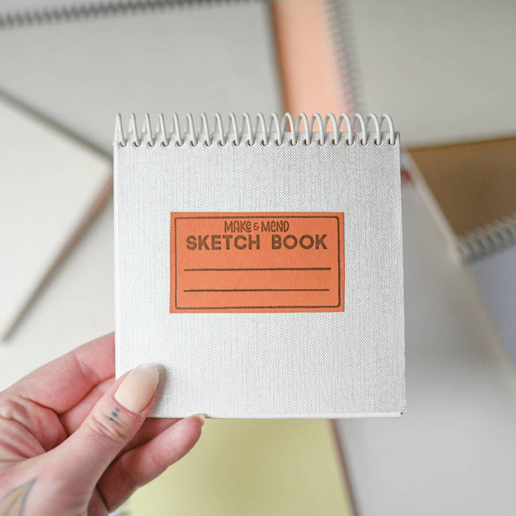 Make & Mend Sketch Book: Rainbow / 5" x 5"