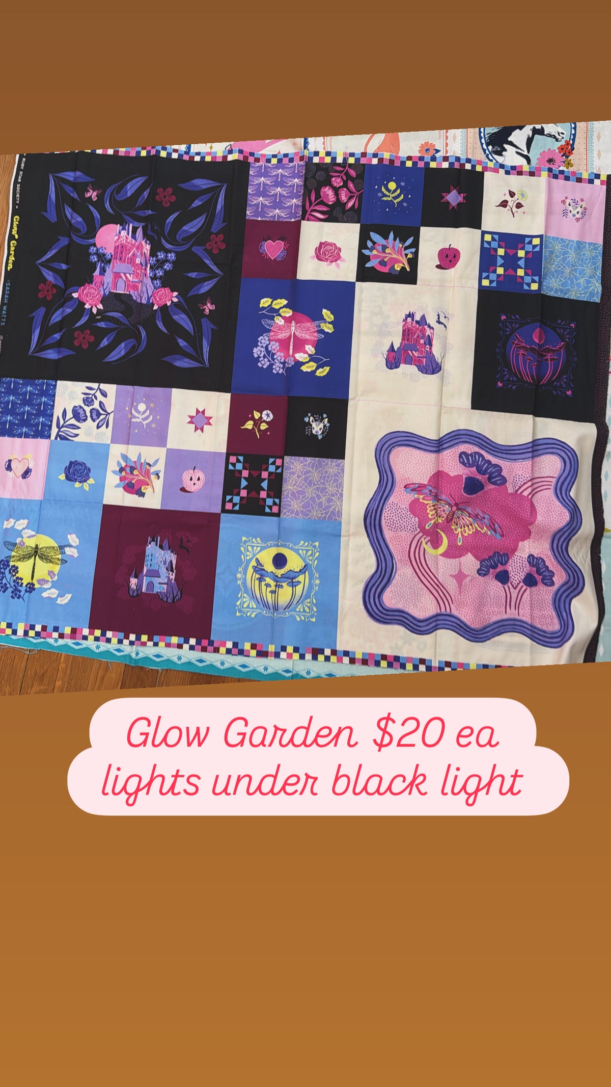 Glow Garden Panel
