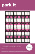 Park It Quilt Pattern - Printed