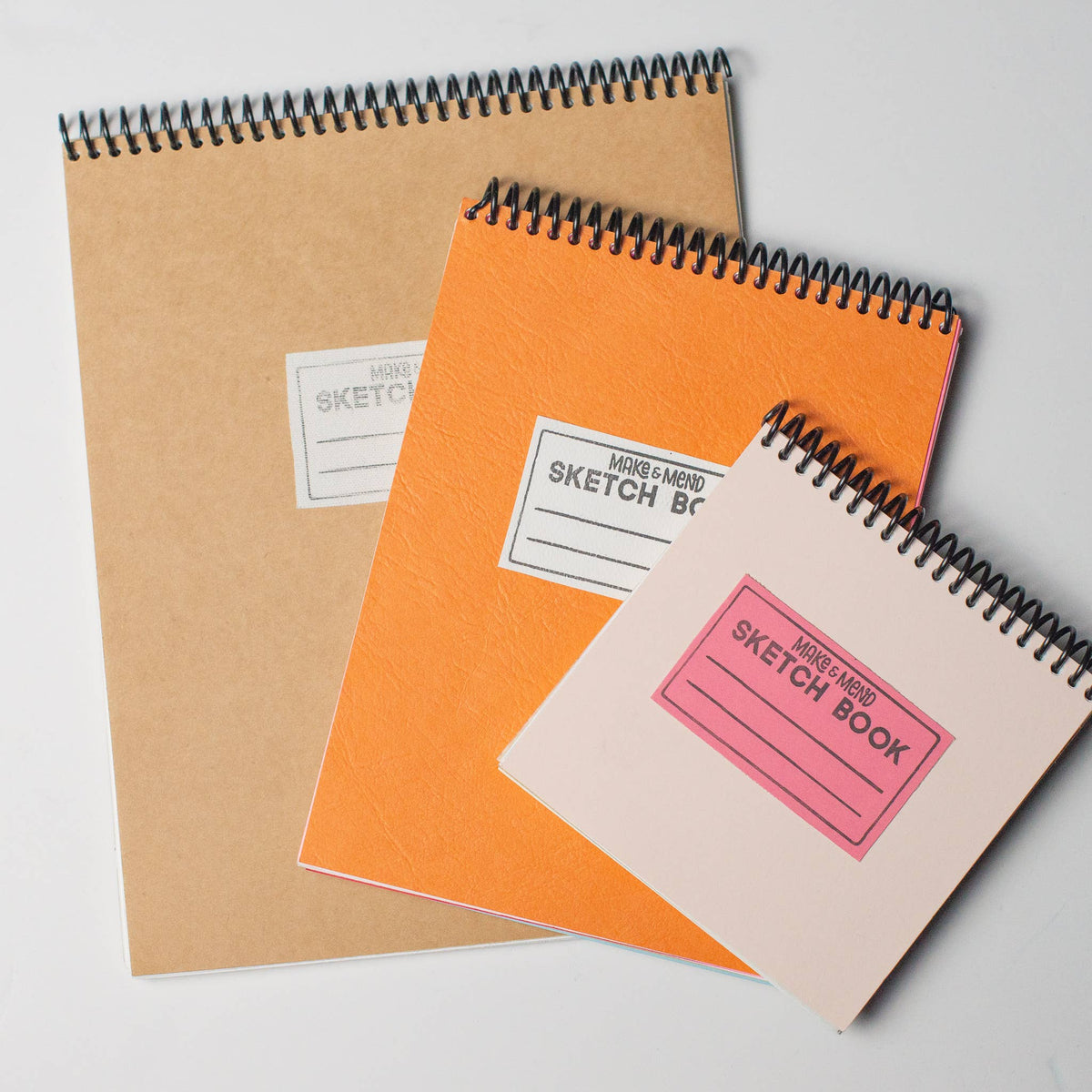 Make & Mend Sketch Book: Rainbow / 5" x 5"