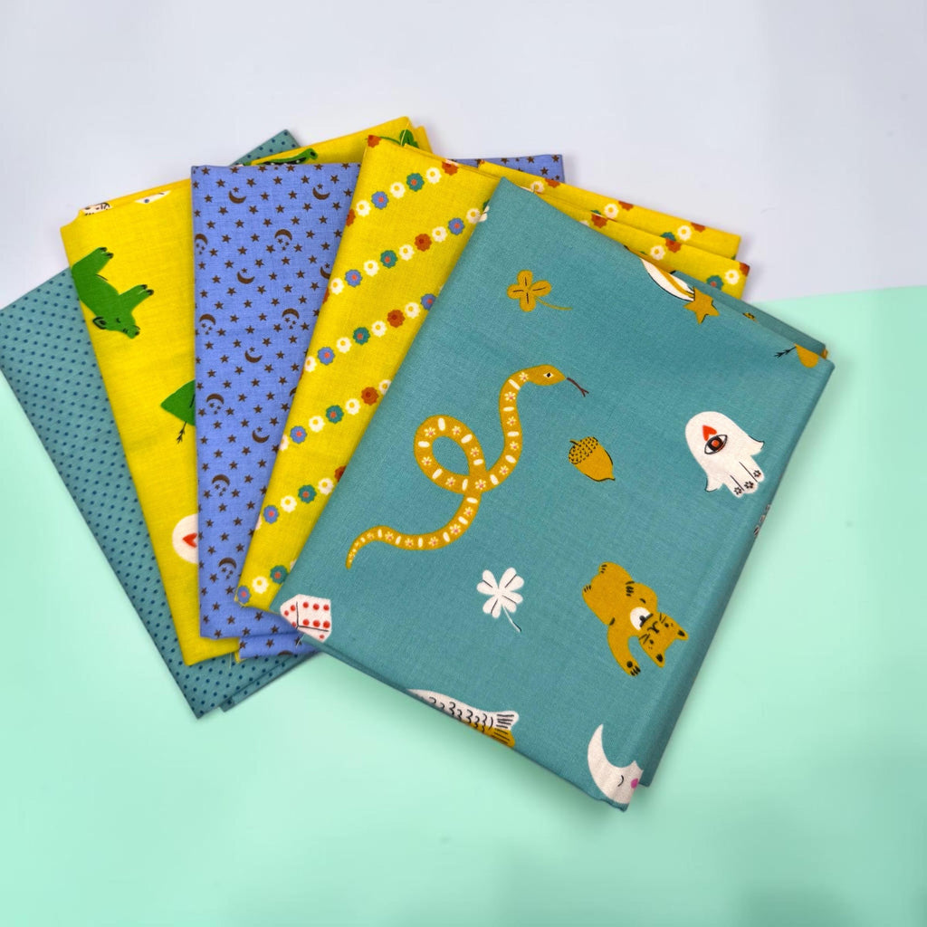 ooh Lucky Lucky Blue and Green Bundle 5 FQ