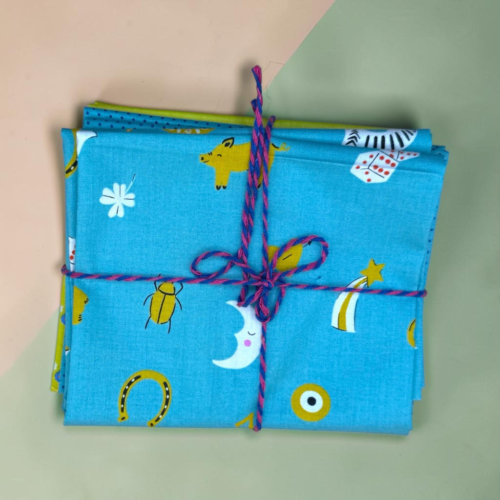 ooh Lucky Lucky Blue and Green Bundle 5 FQ