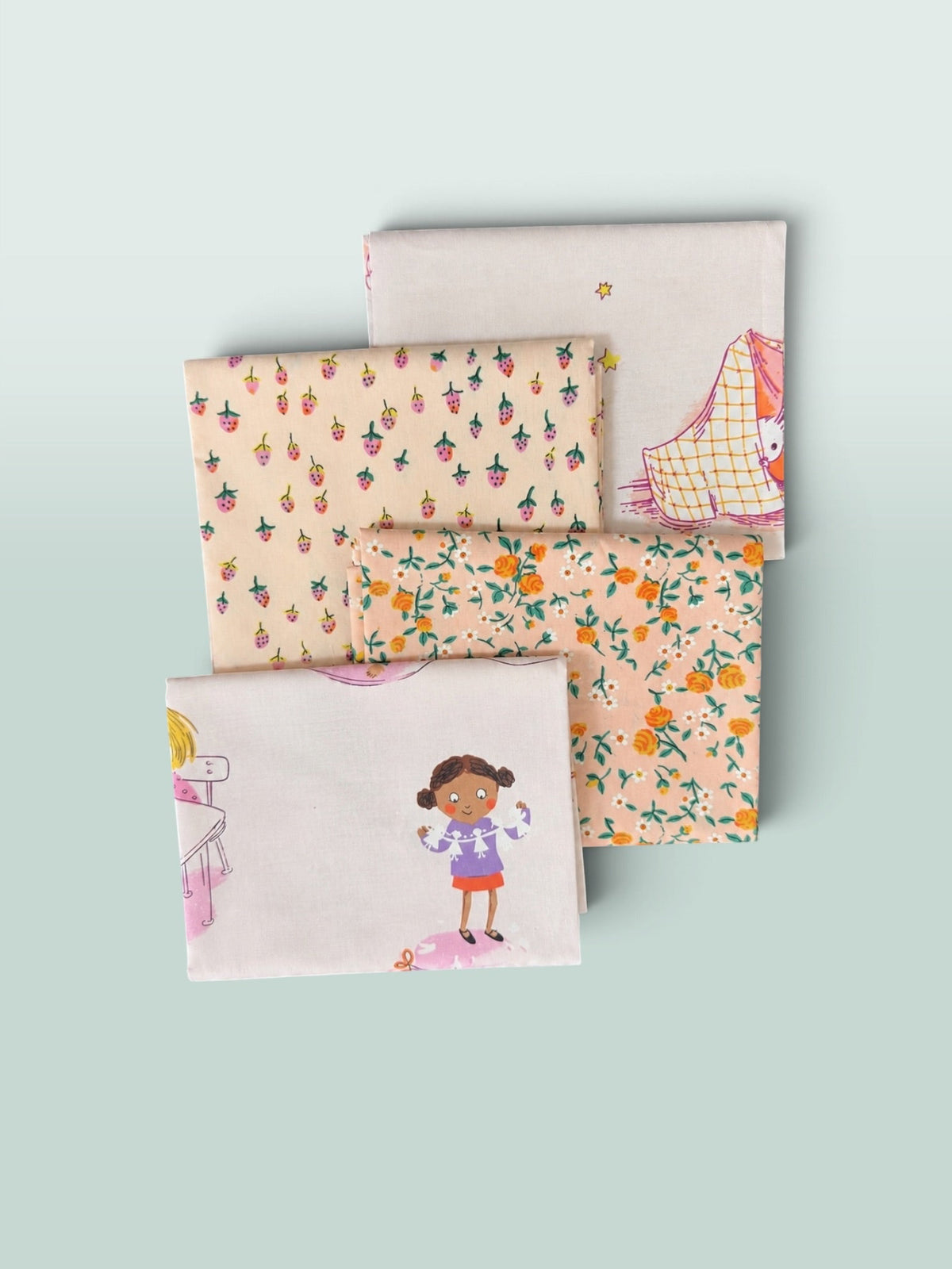 Heather Ross Light Pink Bundle