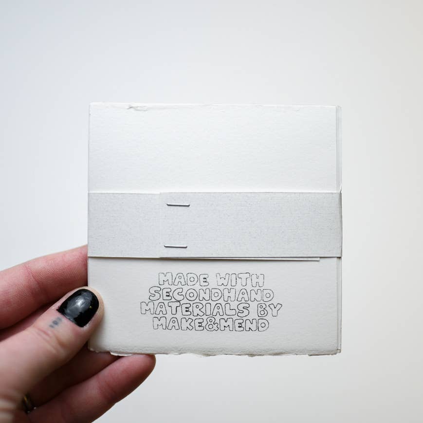 Compost Paper Pad: 4" x 4"