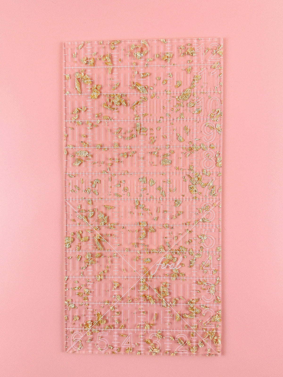 6 x 12 Quilting Ruler: Confetti