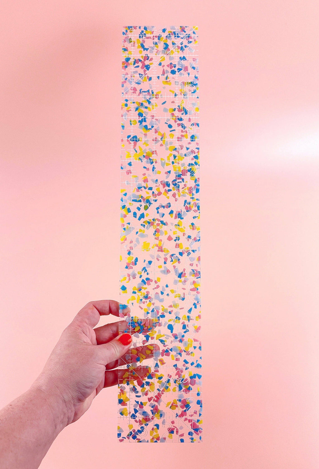 Fat Quarter Quilting Ruler: Iridescent