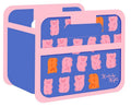 Meori Kim Kight Gummy Bear Craft Organizer