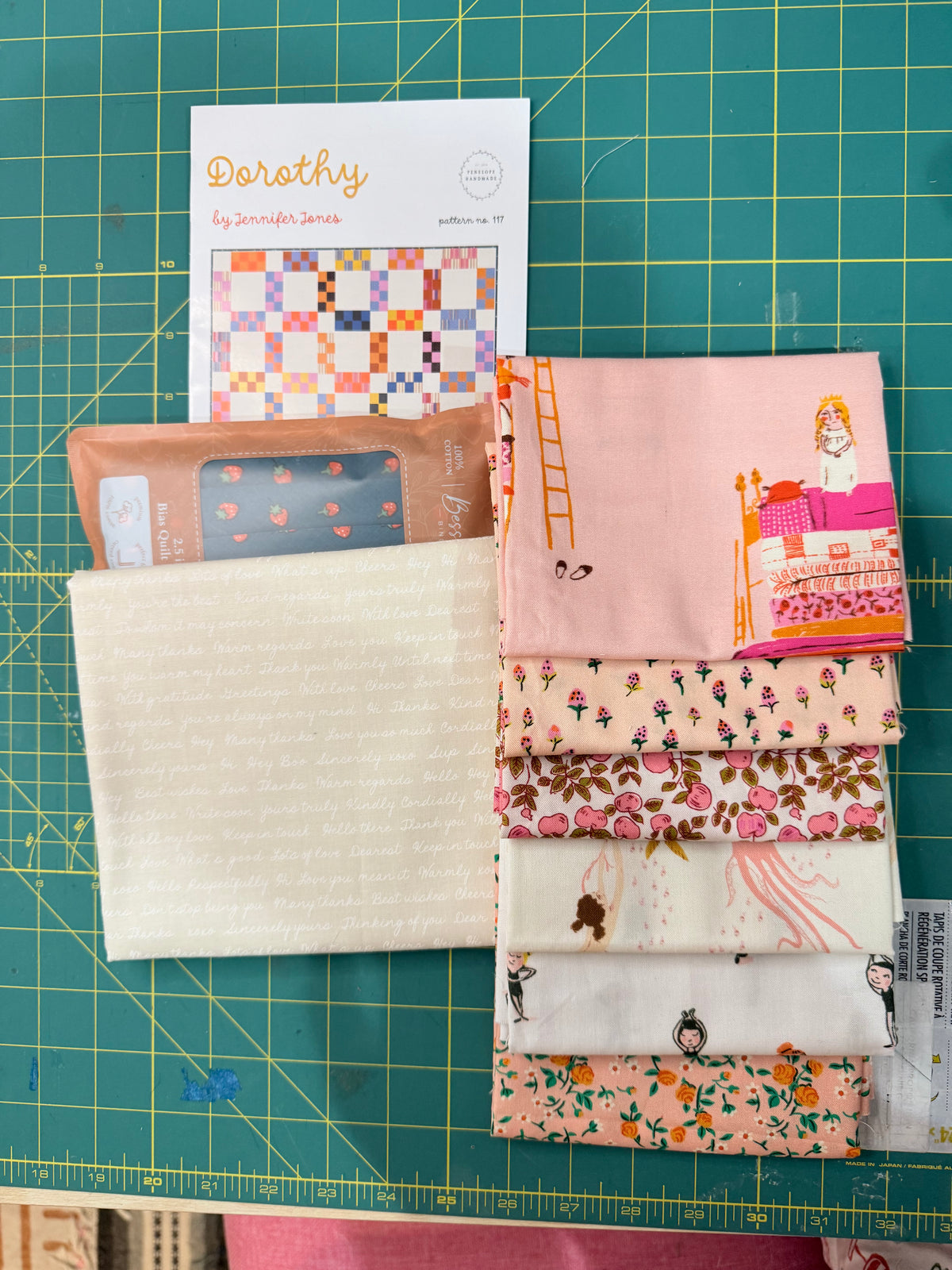 Heather Ross Love Letter to my Daughter Quilt