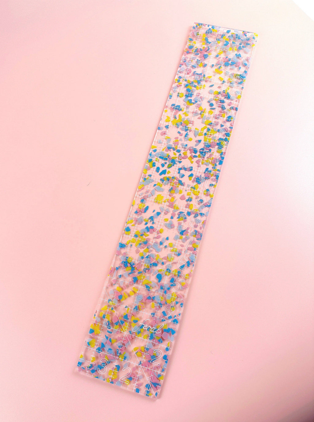 Fat Quarter Quilting Ruler: Iridescent