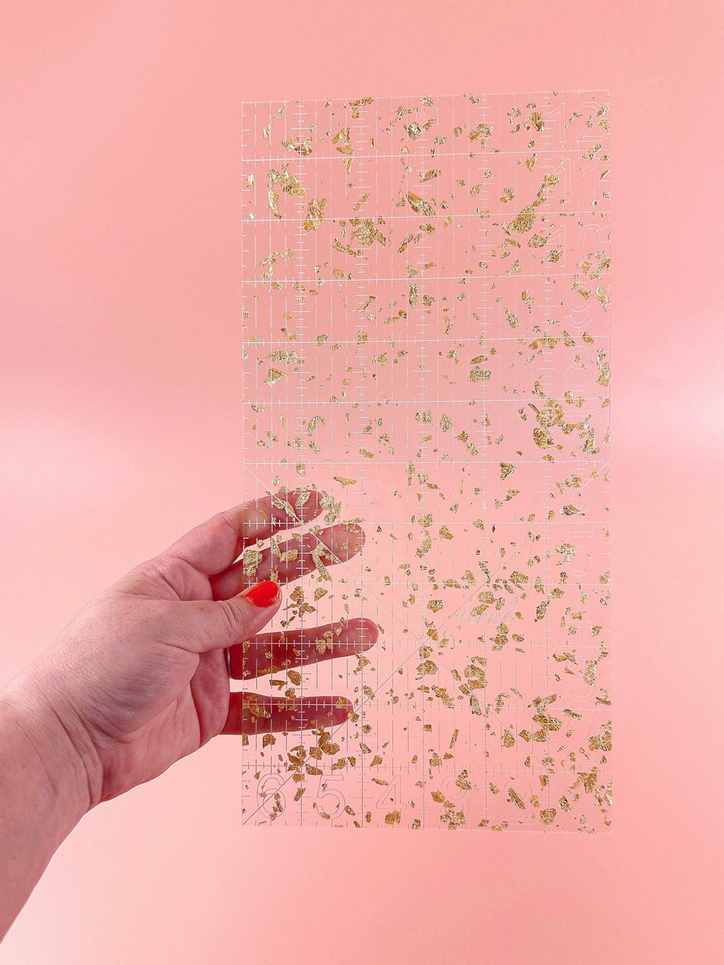 6 x 12 Quilting Ruler: Confetti