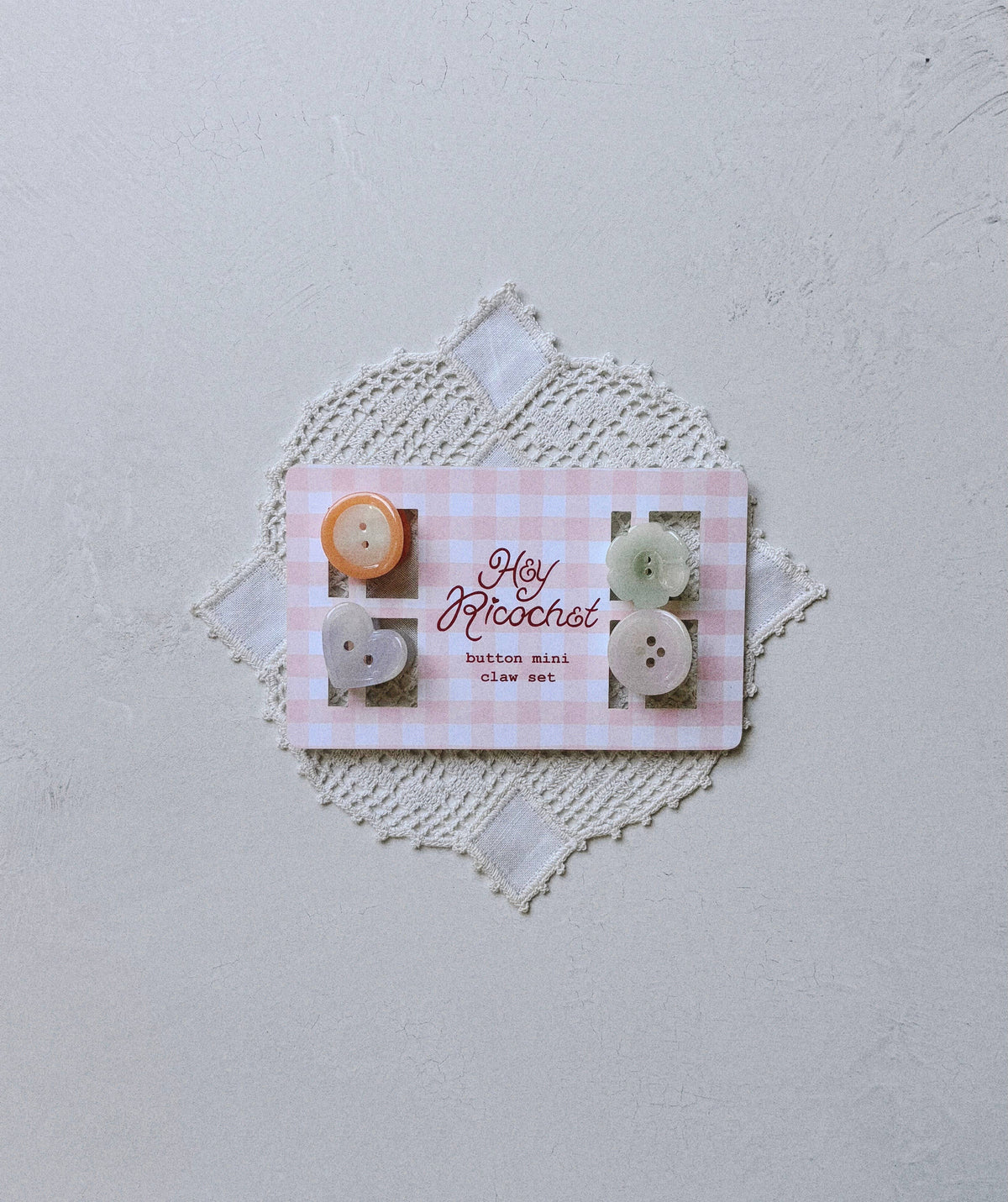 Button Mini Claw Set: Original
