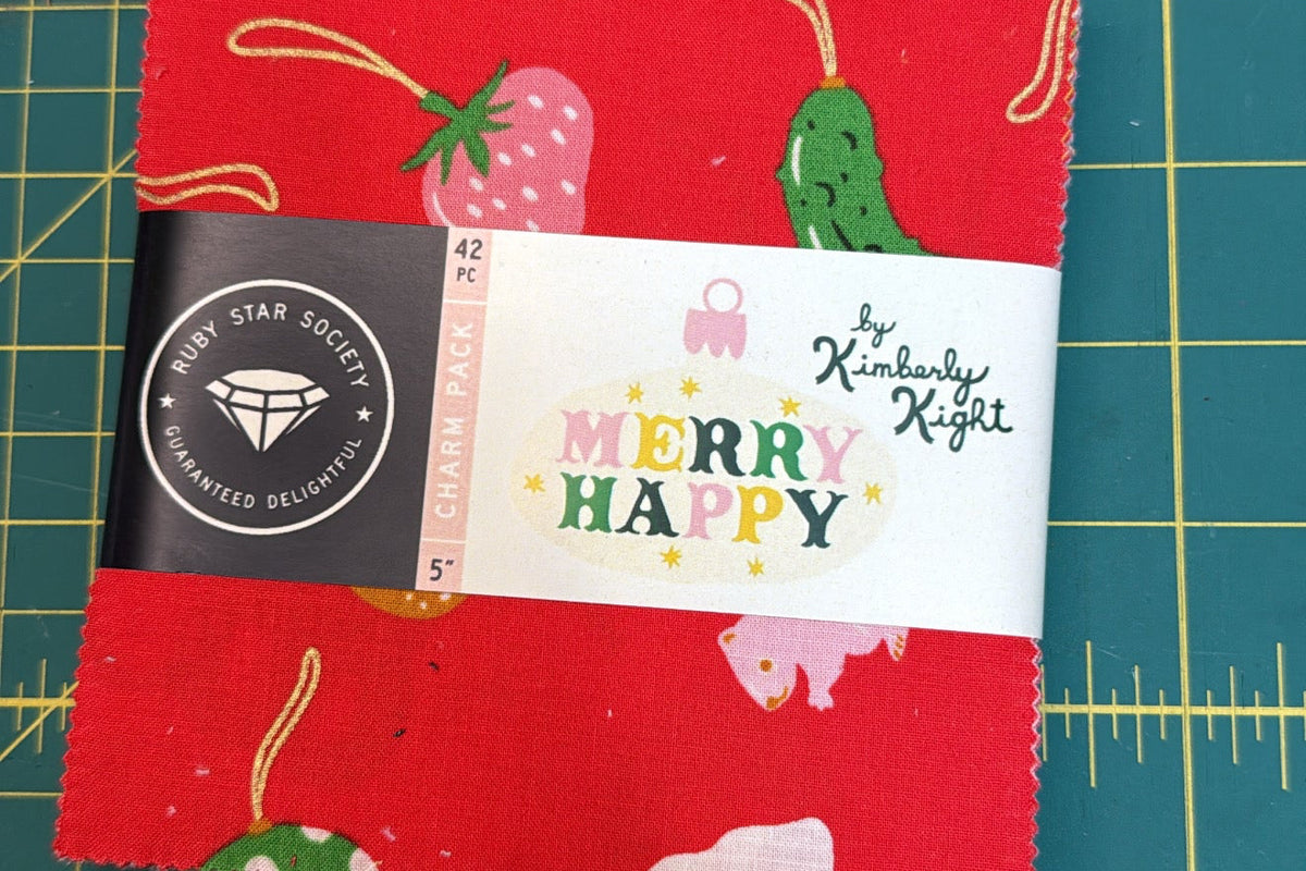 Merry Happy 5” Charm Pack