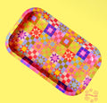 Large Patchwork Tray for Sewing Notions
