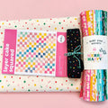 Merry Happy Layer Cake Squared Large Throw Quilt Kit