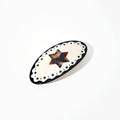 Tortoise Star Ponytail Barrette