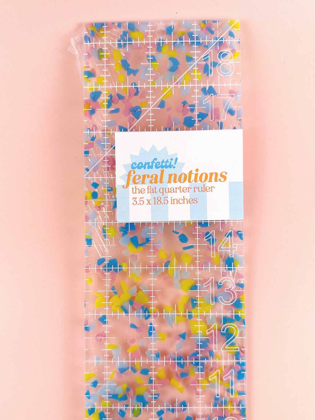 Fat Quarter Quilting Ruler: Iridescent