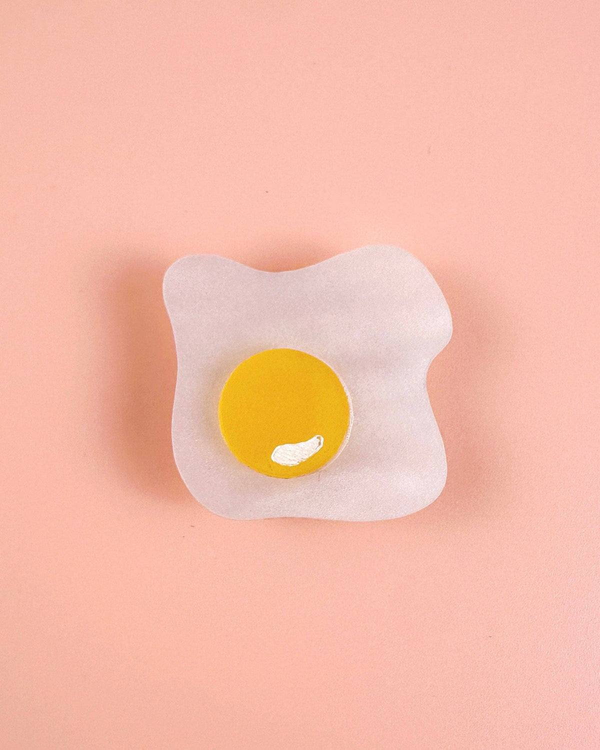 Over easy egg pop-up ruler handle