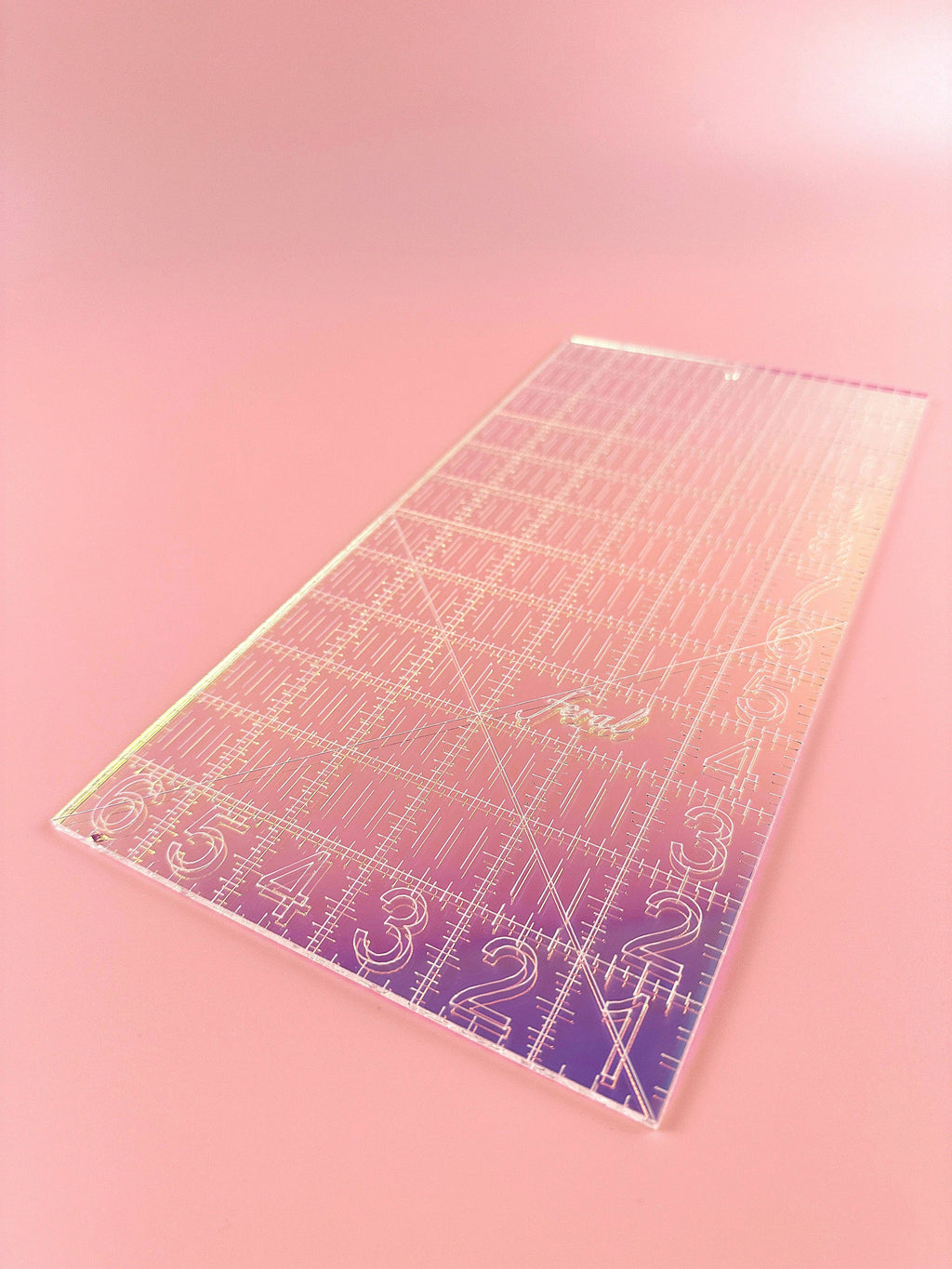 6 x 12 Quilting Ruler: Confetti