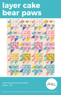 Layer Cake Bear Paws Quilt Pattern - Printed