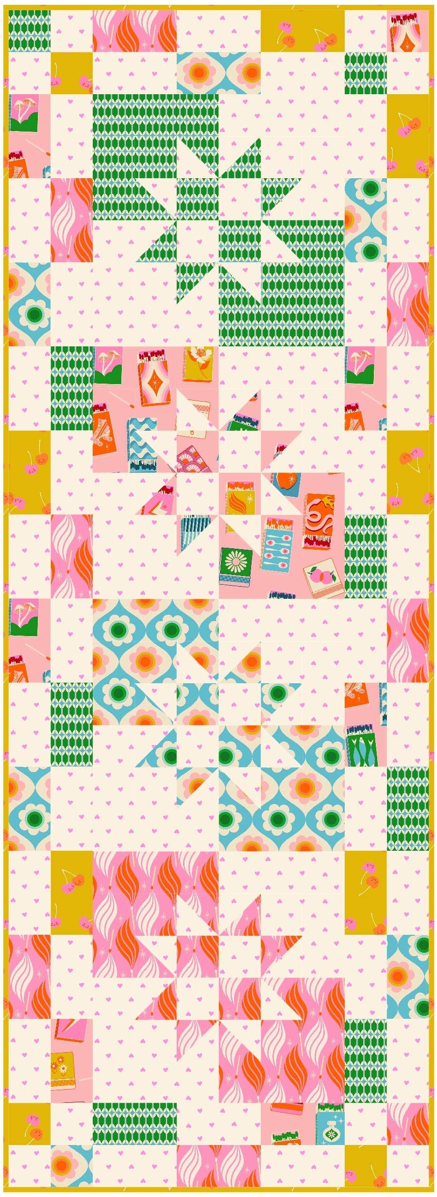 Split Star | CKQ-2421 Quilt Pattern