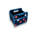 Mini Foldable Storage Box Cube Organizer & Gift Box: Strawberry