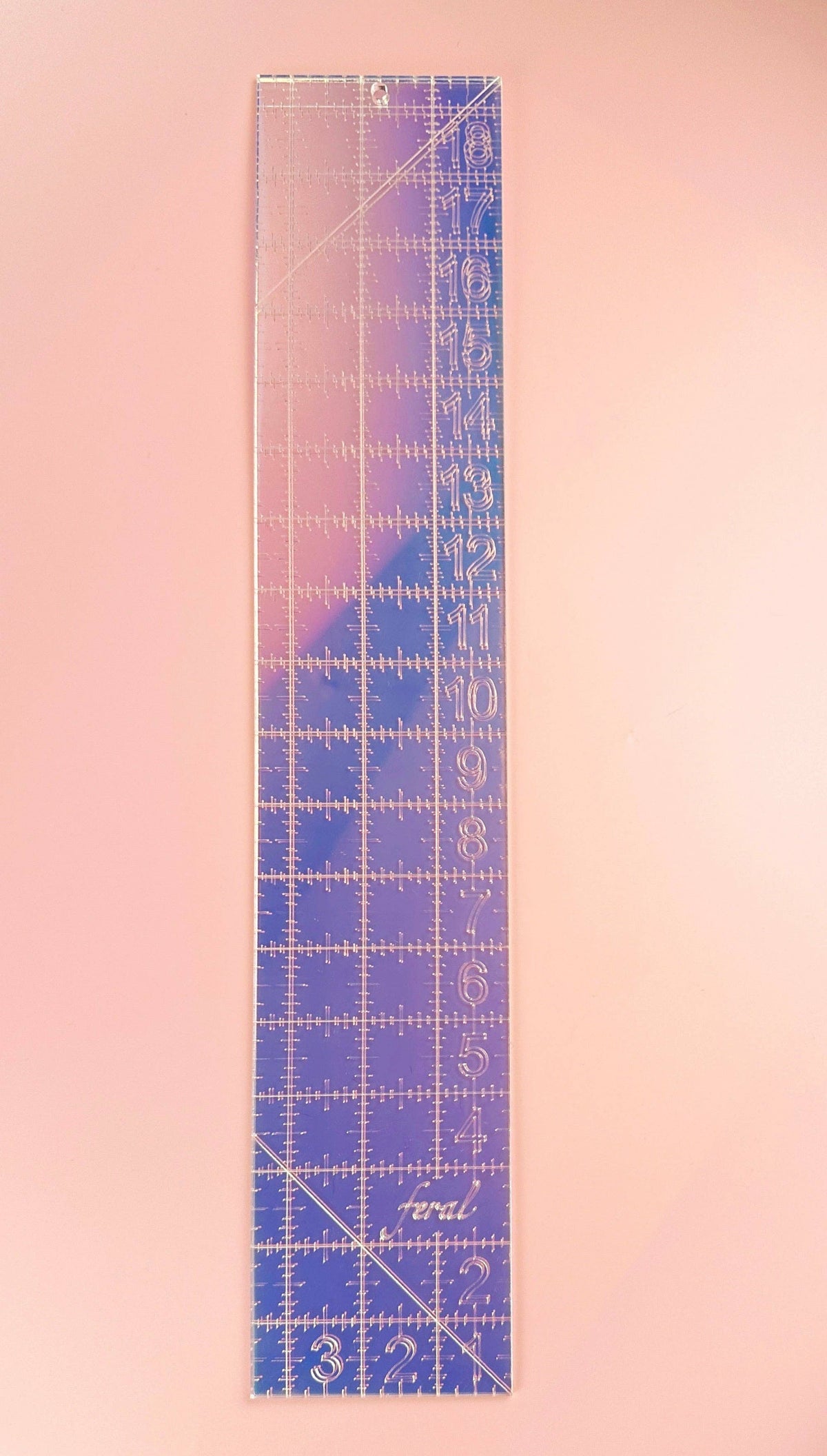 Fat Quarter Quilting Ruler: Confetti